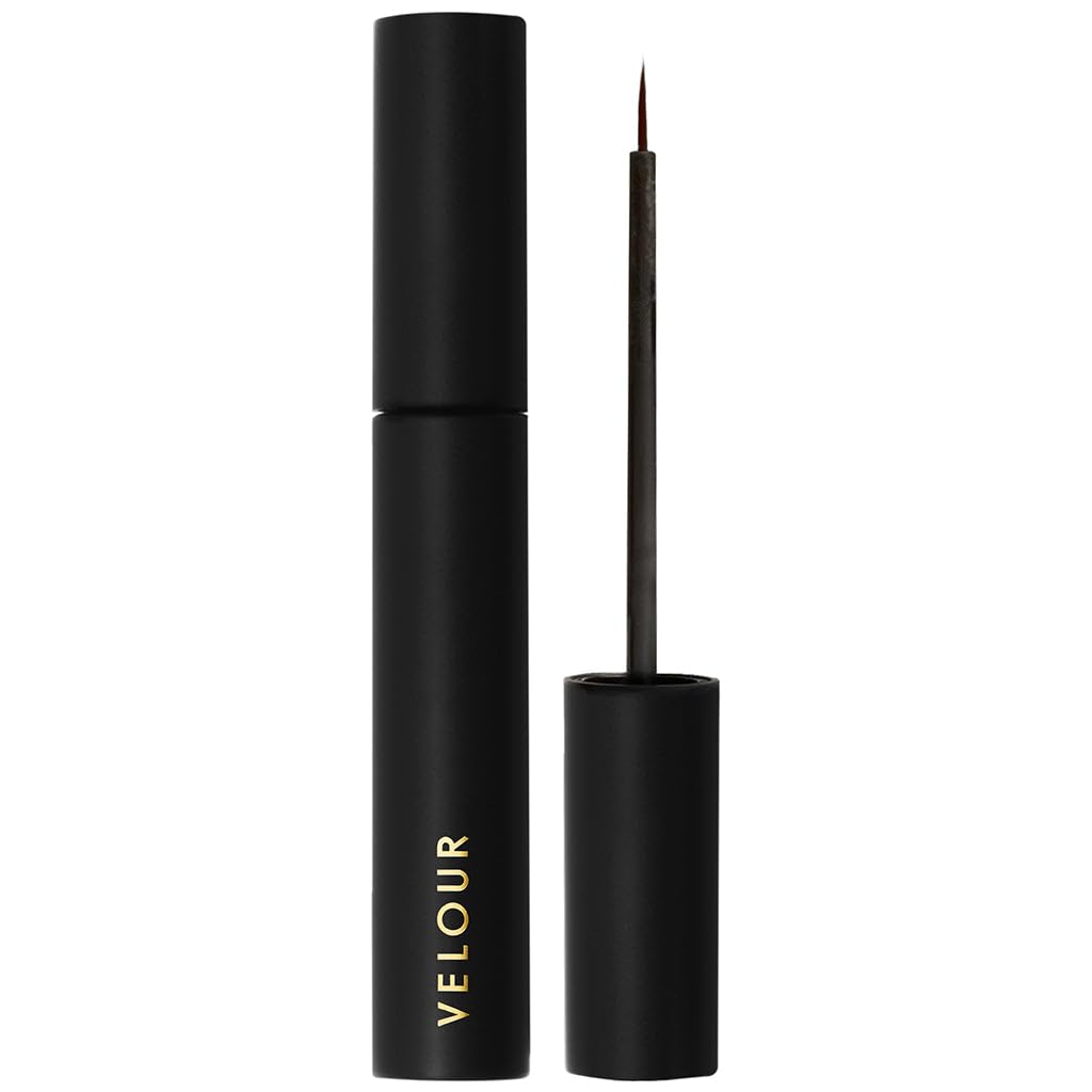 Velour Strong Eyelash Glue – Super Hold Vegan Lash Adhesive, Brush on Applicator – Premium, Latex-Free Individual Bond for Strip Eyelash Extensions, False Lashes (White)