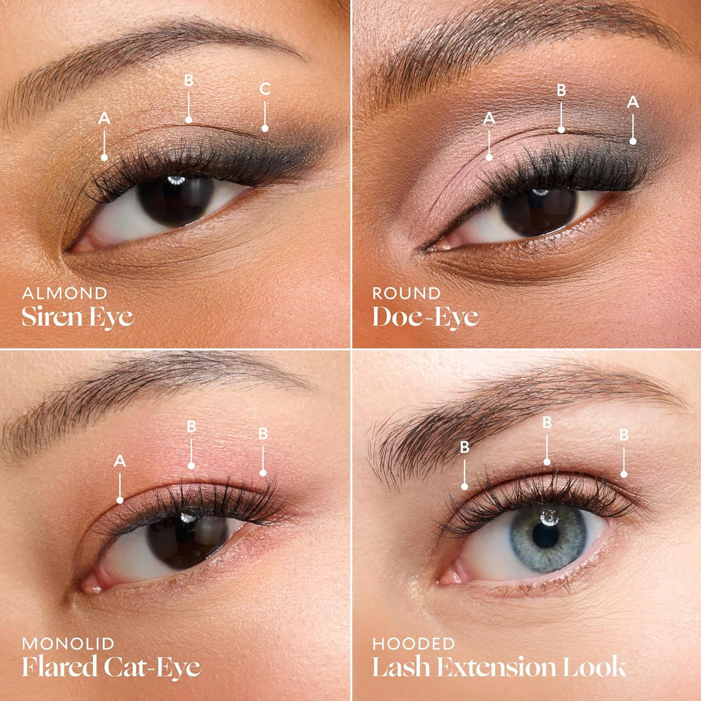 Velour x CGonzalez Beauty Self-Stick Lash Clusters, Self Adhesive Eyelashes, 18 Eyelash Clusters